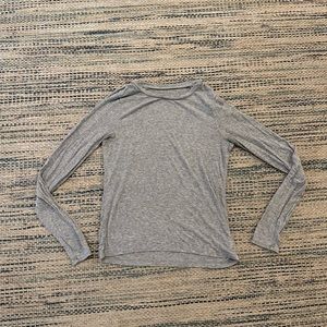 American Eagle Grey Soft Long Sleeve